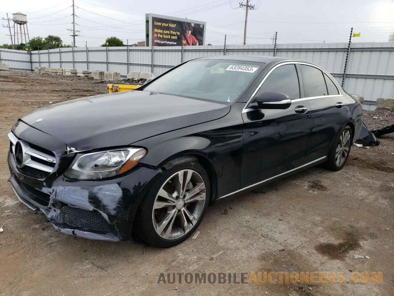 55SWF4JB4FU072960 MERCEDES-BENZ C-CLASS 2015