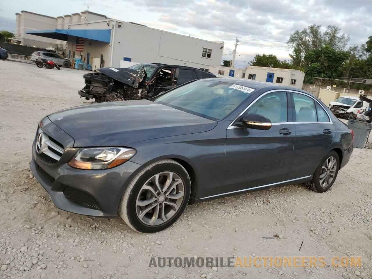 55SWF4JB4FU073087 MERCEDES-BENZ C-CLASS 2015