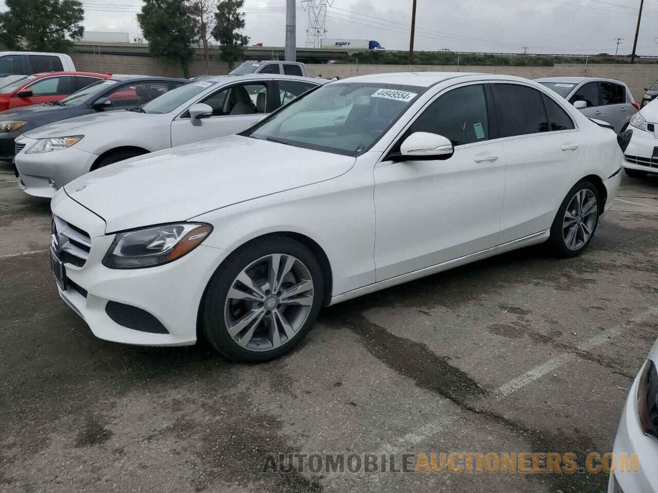 55SWF4JB4FU075535 MERCEDES-BENZ C-CLASS 2015