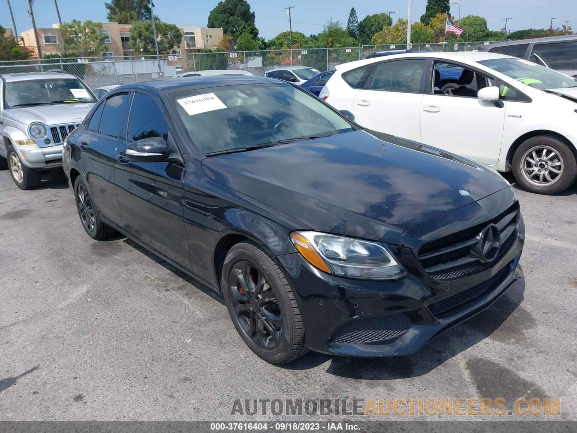 55SWF4JB4FU076216 MERCEDES-BENZ C-CLASS 2015