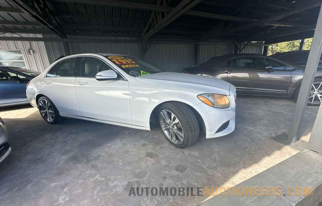 55SWF4JB4FU076605 MERCEDES-BENZ C-CLASS 2015