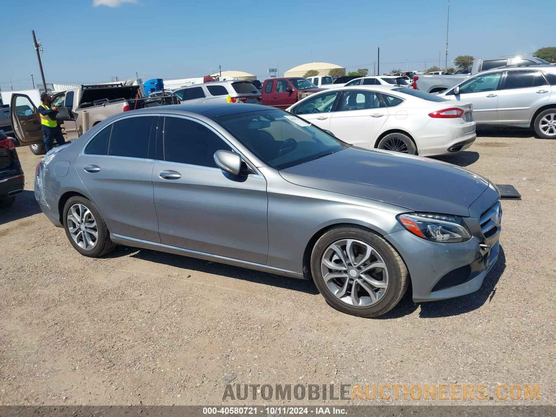 55SWF4JB4FU076801 MERCEDES-BENZ C 300 2015