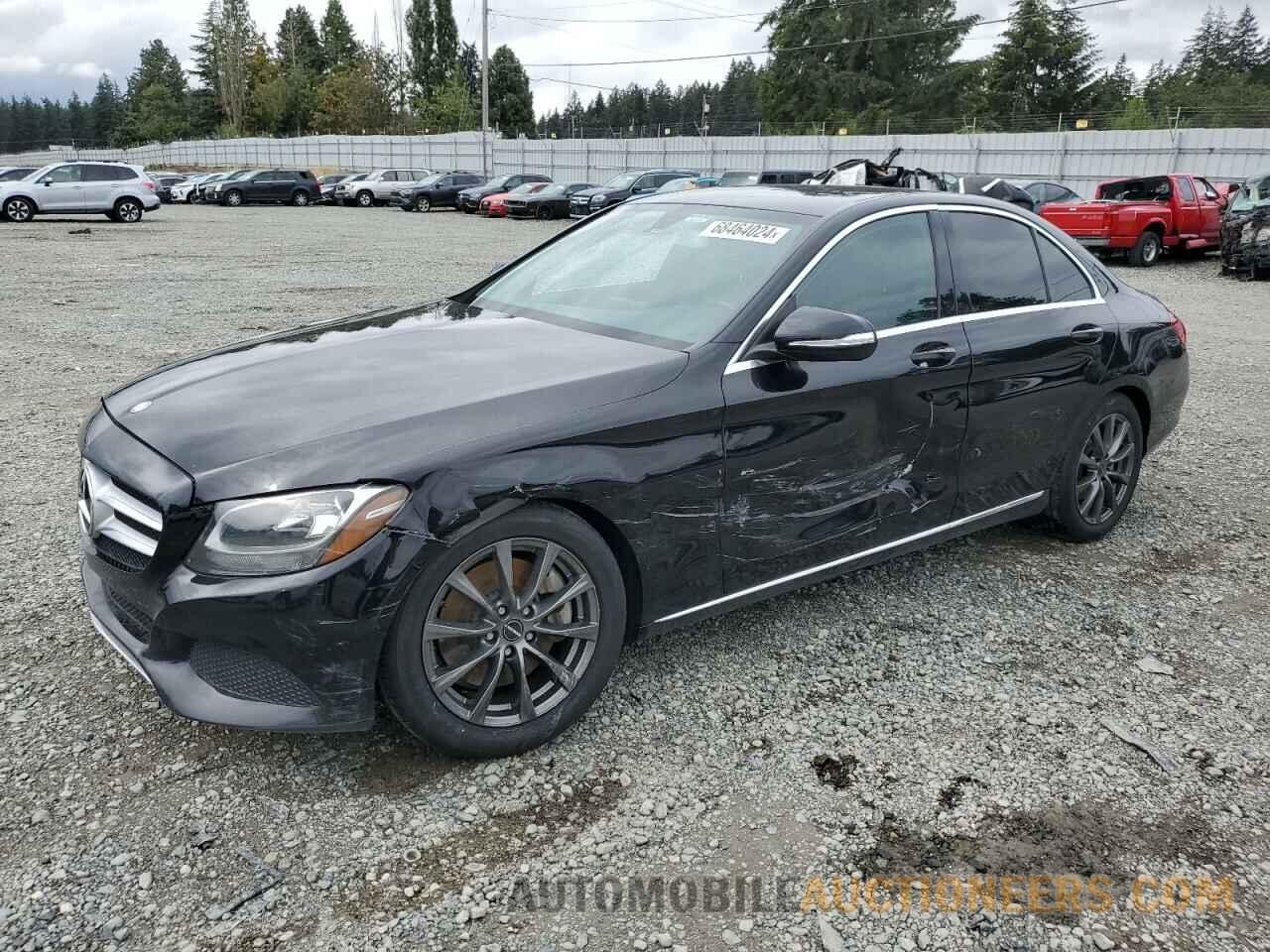 55SWF4JB4FU078256 MERCEDES-BENZ C-CLASS 2015