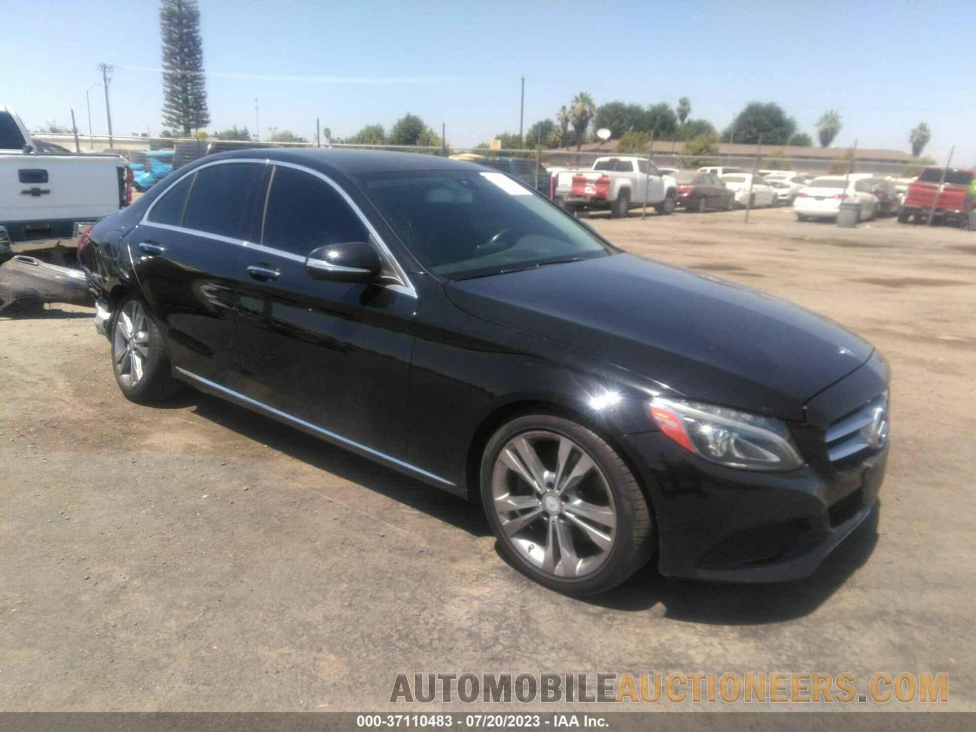 55SWF4JB4FU079097 MERCEDES-BENZ C-CLASS 2015