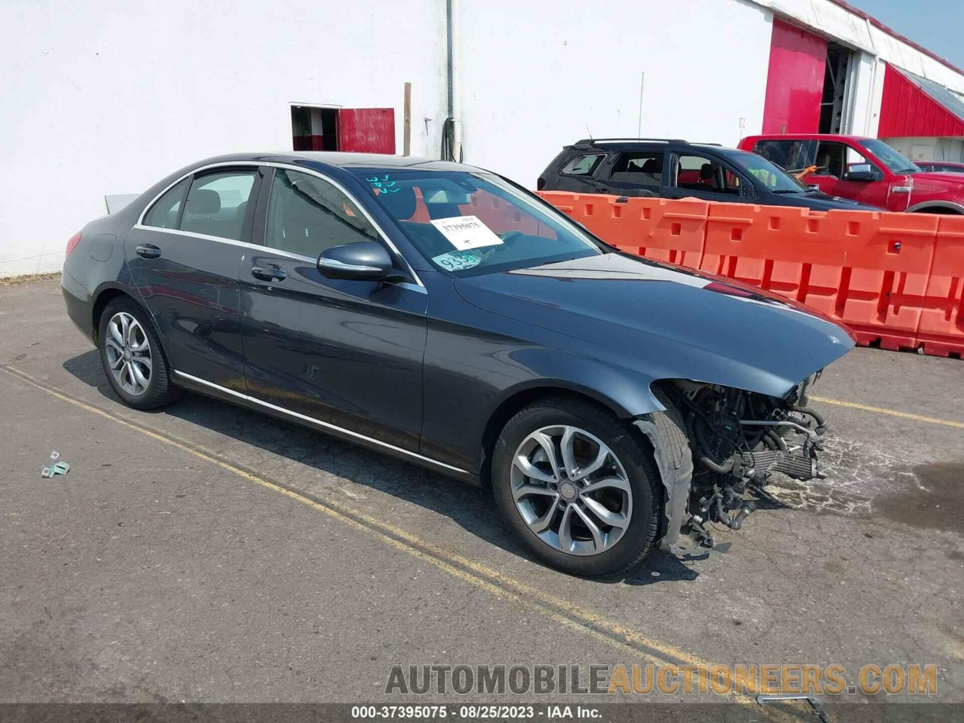 55SWF4JB4FU079116 MERCEDES-BENZ C-CLASS 2015