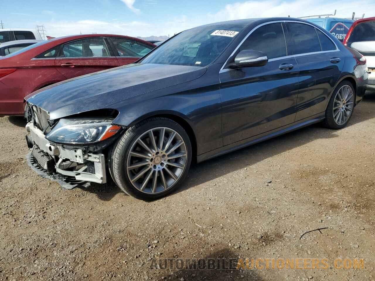 55SWF4JB4FU081903 MERCEDES-BENZ C-CLASS 2015