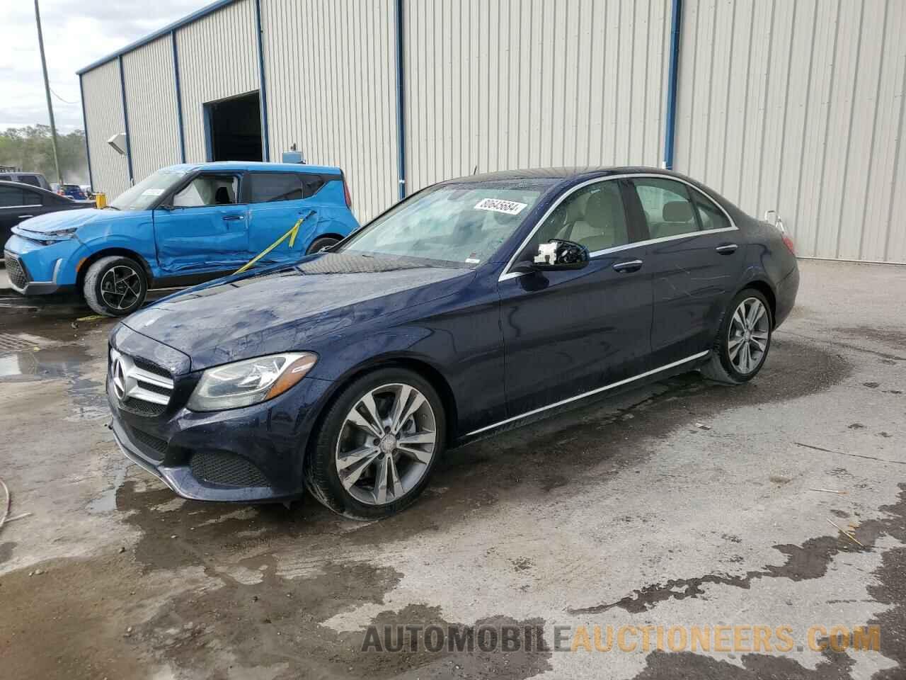 55SWF4JB4FU083523 MERCEDES-BENZ C-CLASS 2015