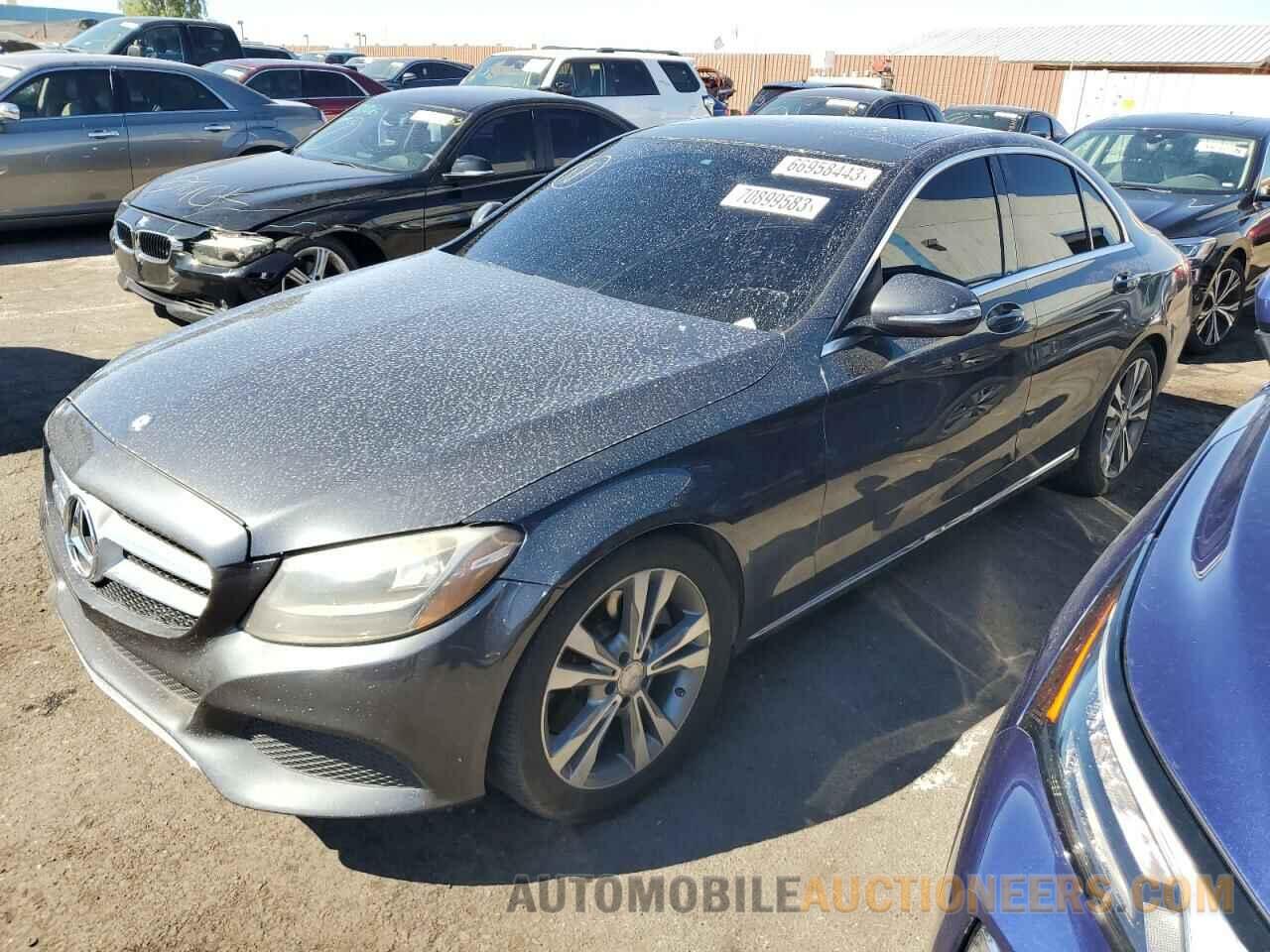 55SWF4JB4FU084879 MERCEDES-BENZ C-CLASS 2015