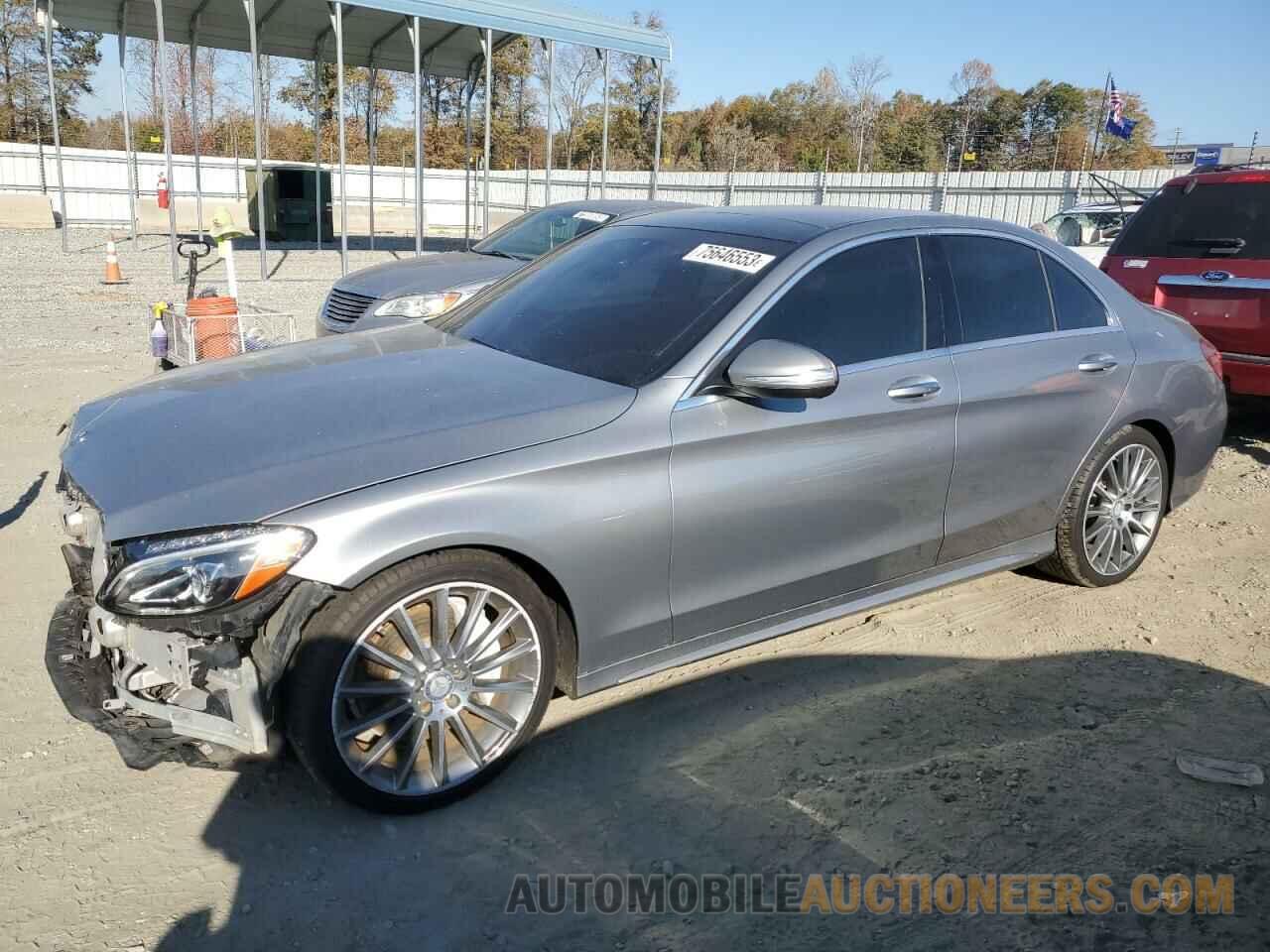 55SWF4JB4FU085076 MERCEDES-BENZ C-CLASS 2015