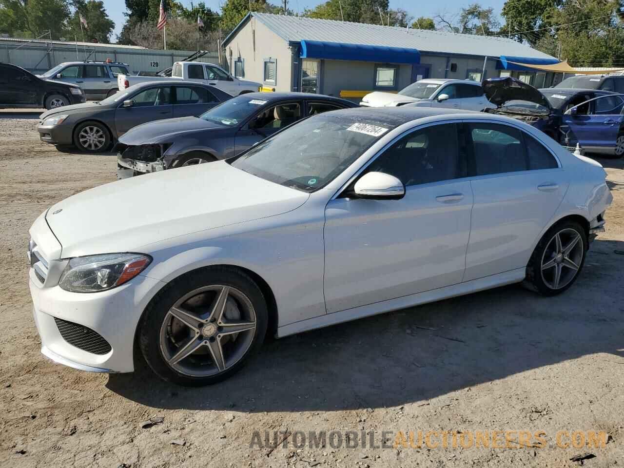 55SWF4JB4FU085210 MERCEDES-BENZ C-CLASS 2015