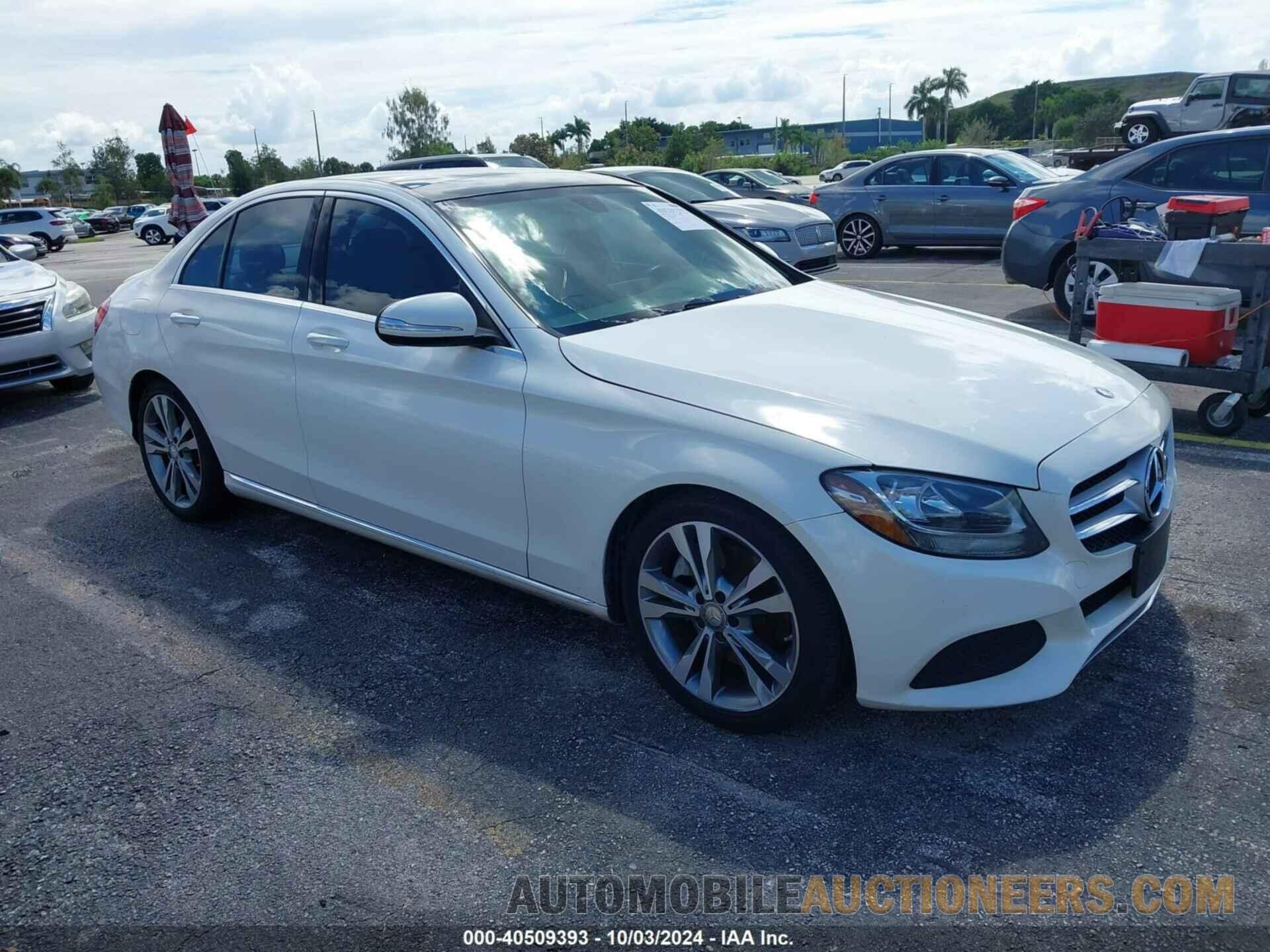 55SWF4JB4FU086907 MERCEDES-BENZ C 300 2015