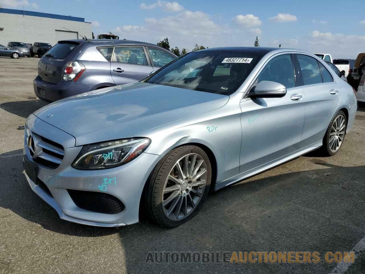 55SWF4JB4FU088754 MERCEDES-BENZ C-CLASS 2015