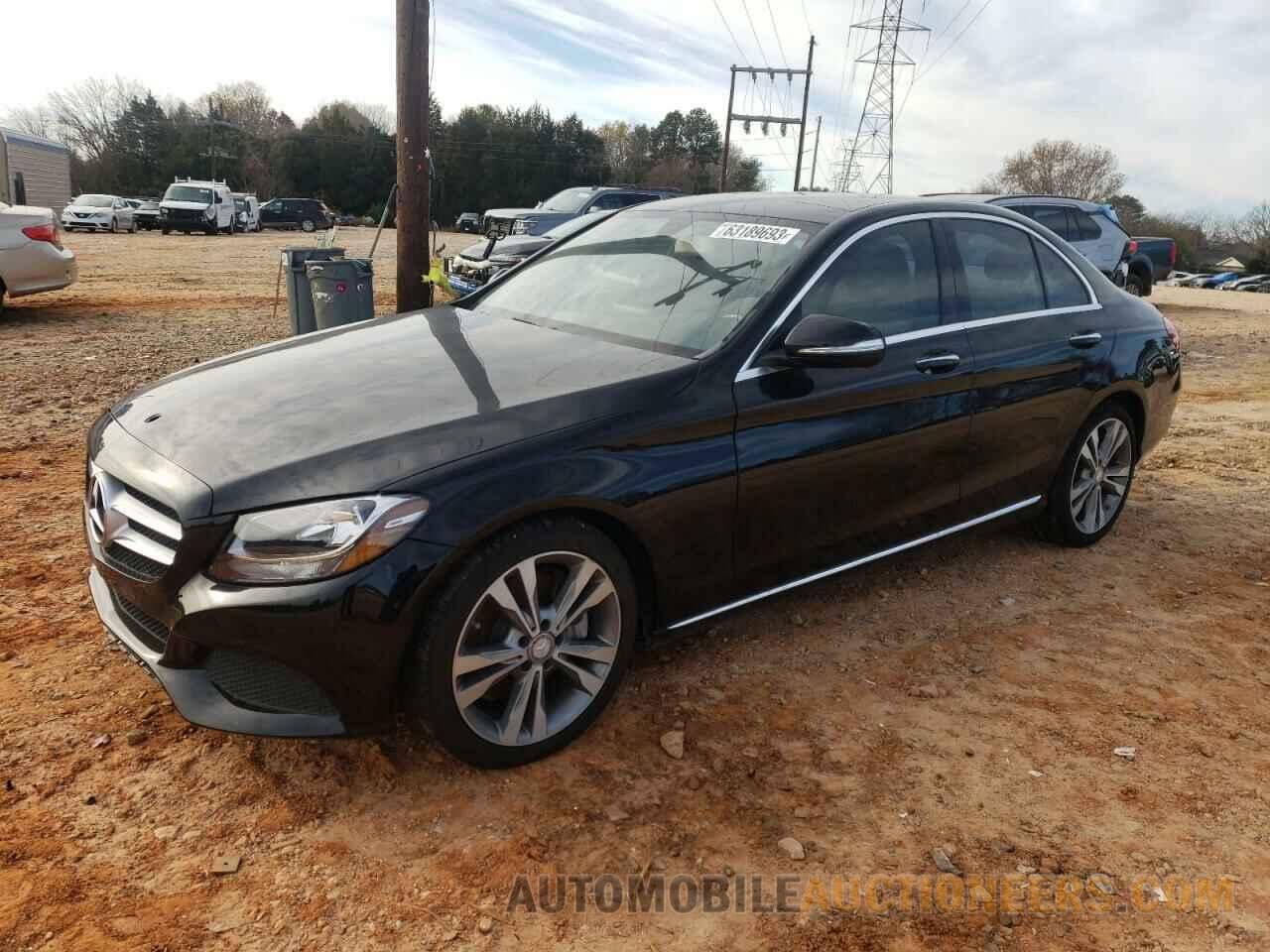 55SWF4JB4FU089662 MERCEDES-BENZ C-CLASS 2015