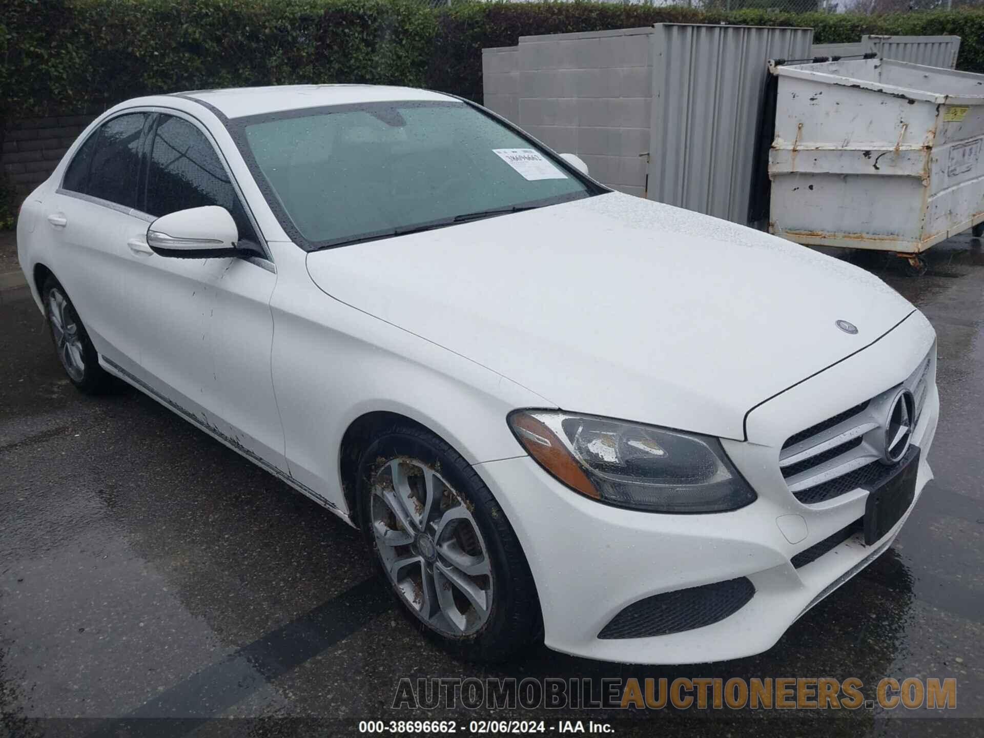 55SWF4JB4FU091881 MERCEDES-BENZ C 300 2015