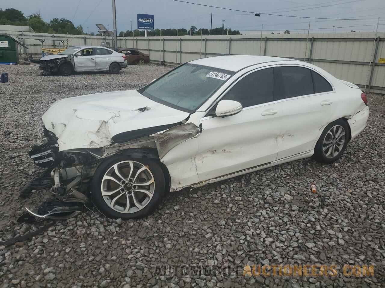 55SWF4JB4FU096031 MERCEDES-BENZ C-CLASS 2015