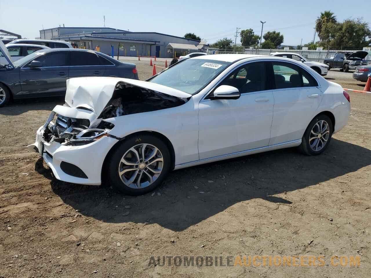 55SWF4JB4GU098301 MERCEDES-BENZ C-CLASS 2016