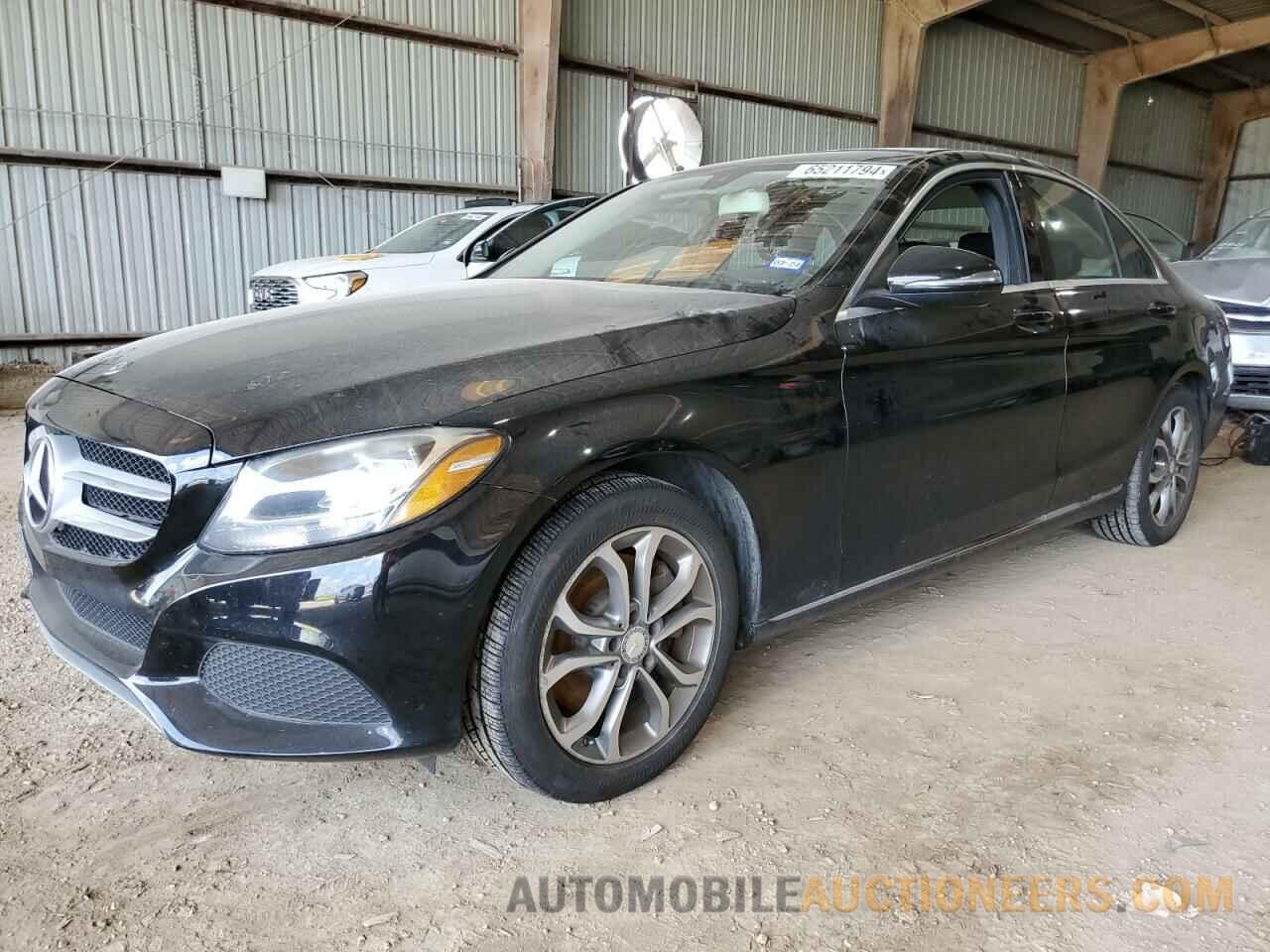 55SWF4JB4GU101584 MERCEDES-BENZ C-CLASS 2016