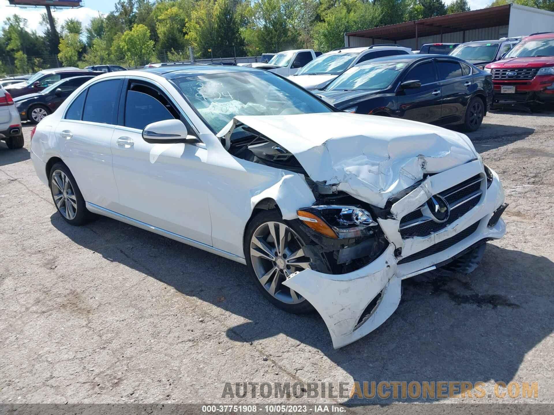 55SWF4JB4GU114707 MERCEDES-BENZ C-CLASS 2016