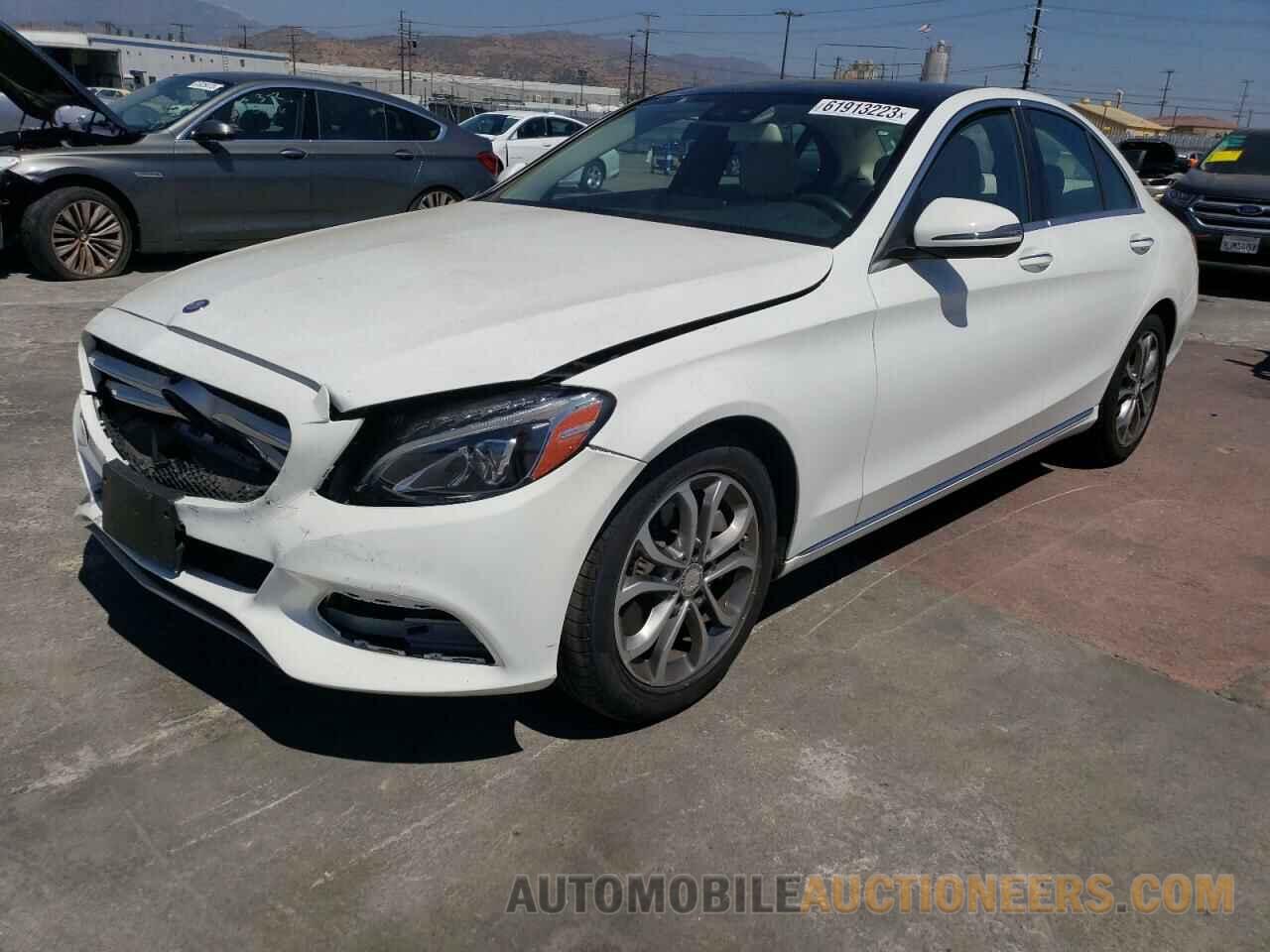 55SWF4JB4GU118787 MERCEDES-BENZ C-CLASS 2016