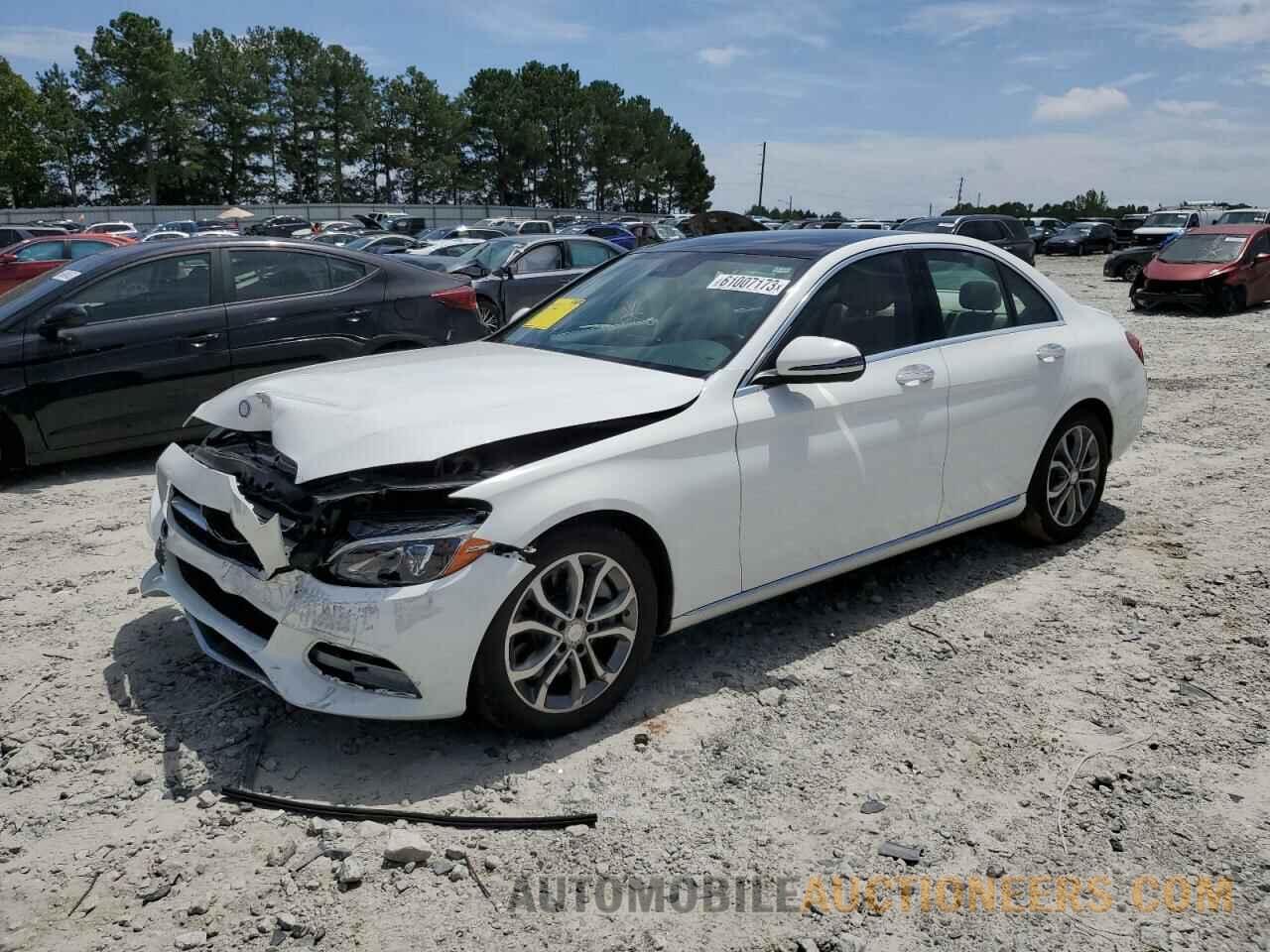 55SWF4JB4GU119745 MERCEDES-BENZ C-CLASS 2016