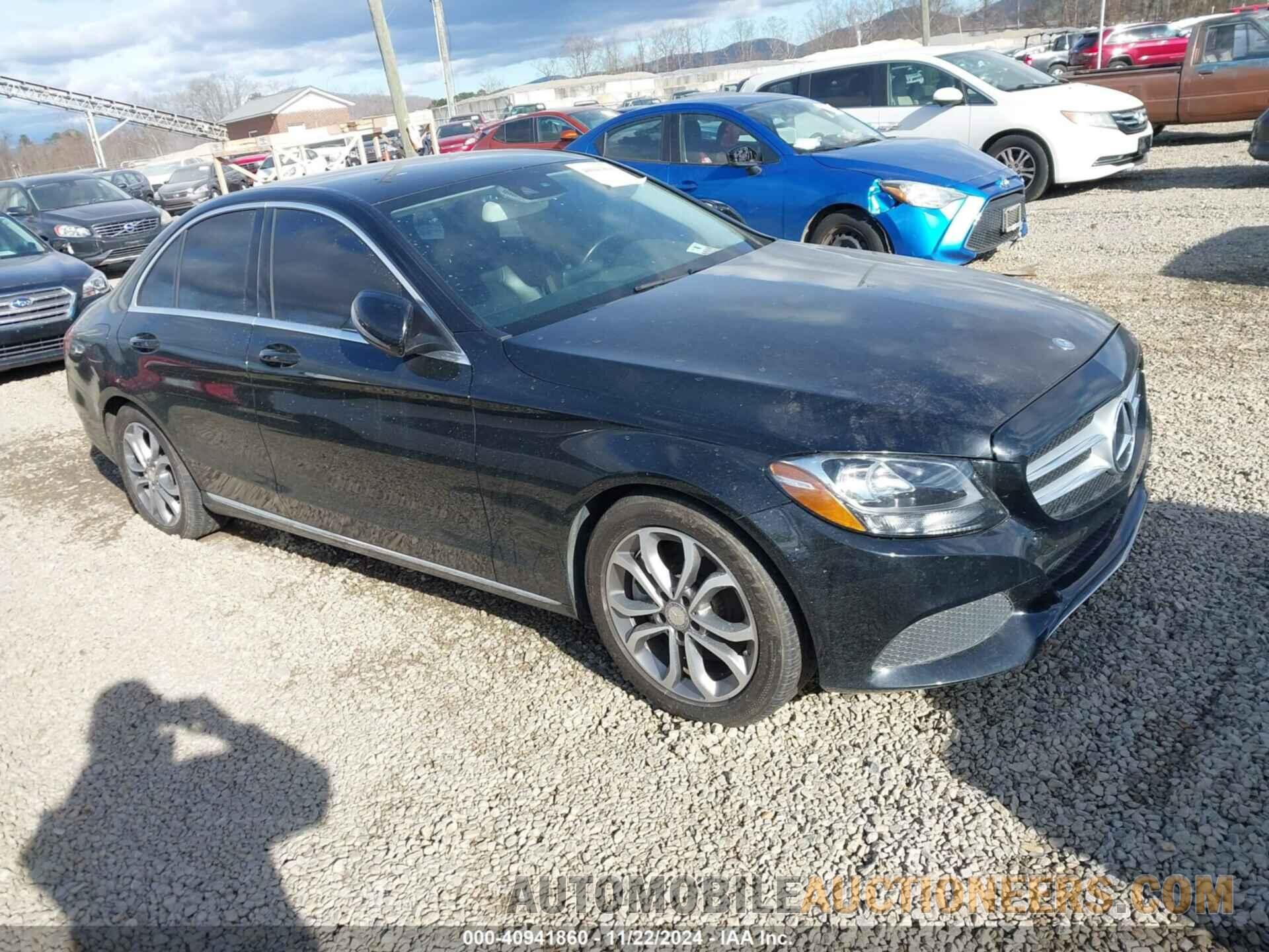 55SWF4JB4GU122872 MERCEDES-BENZ C-CLASS 2016