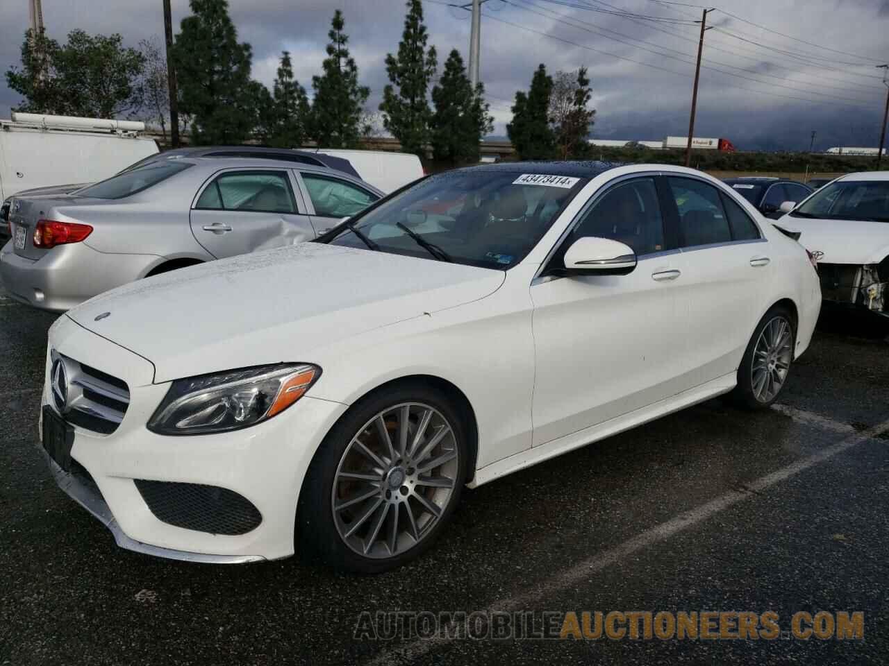 55SWF4JB4GU127652 MERCEDES-BENZ C-CLASS 2016