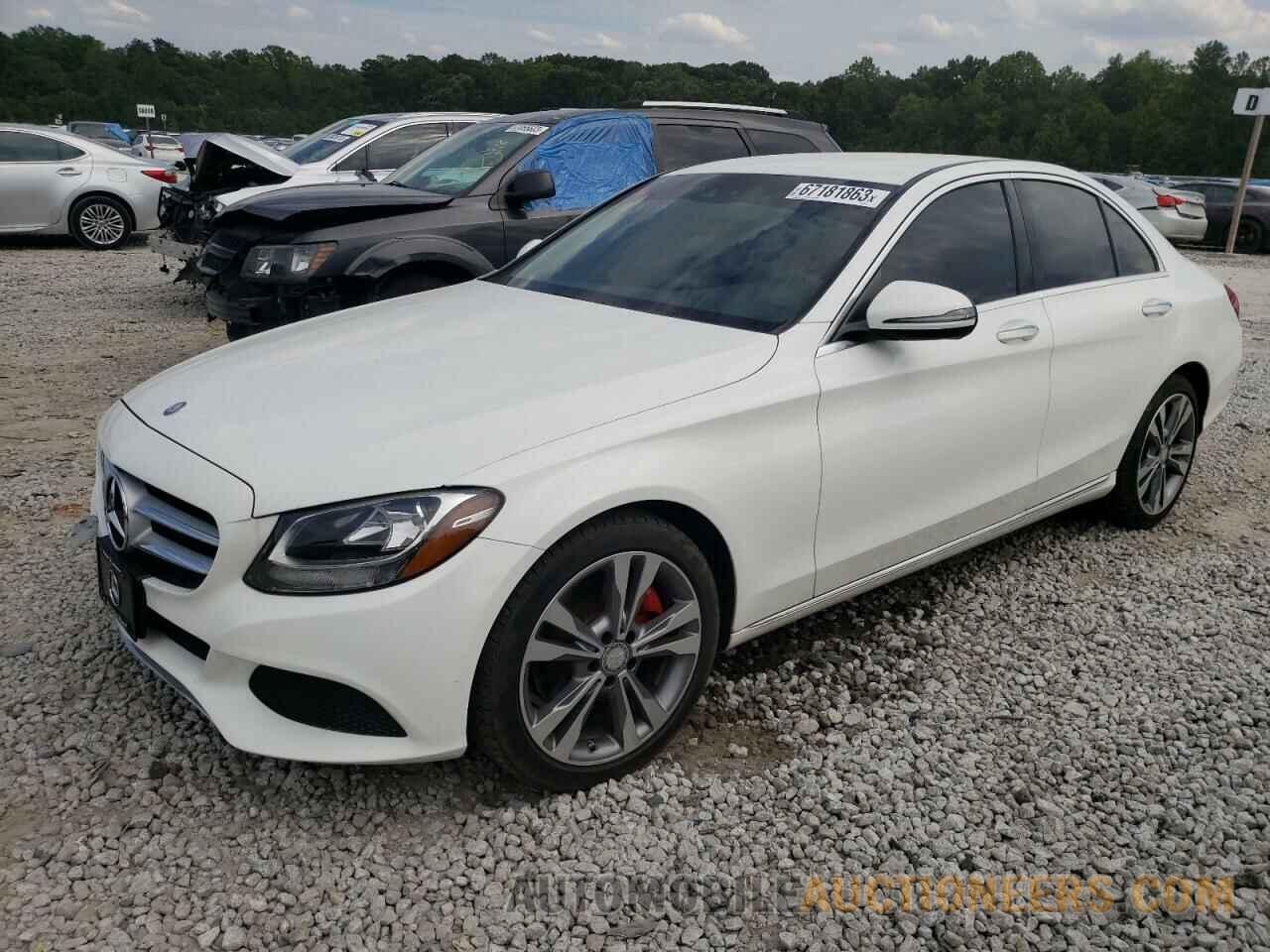 55SWF4JB4GU131524 MERCEDES-BENZ C-CLASS 2016