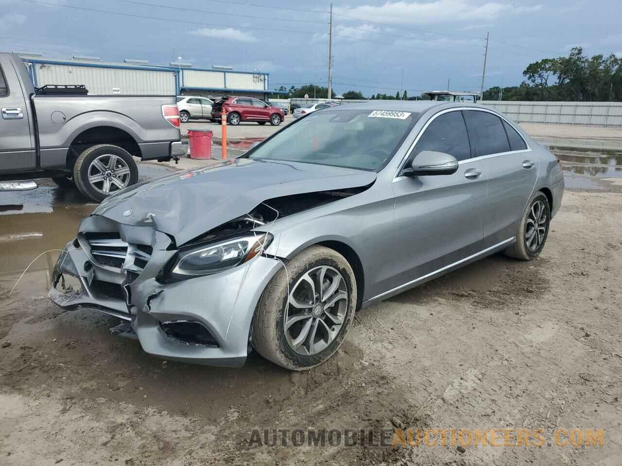 55SWF4JB4GU133340 MERCEDES-BENZ C-CLASS 2016