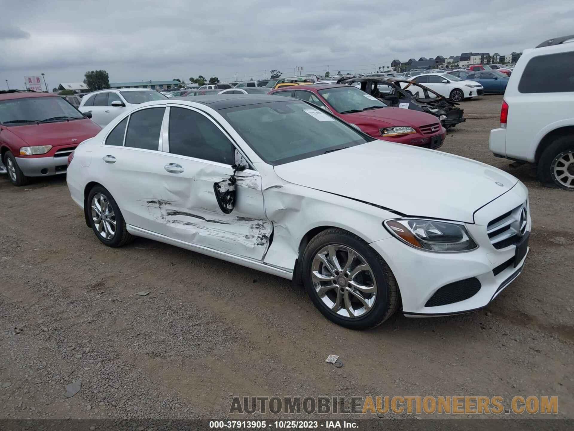 55SWF4JB4GU149022 MERCEDES-BENZ C-CLASS 2016