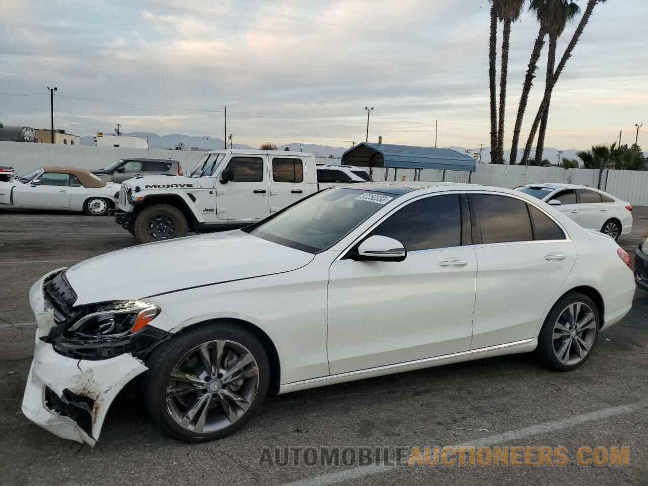 55SWF4JB4GU149652 MERCEDES-BENZ C-CLASS 2016