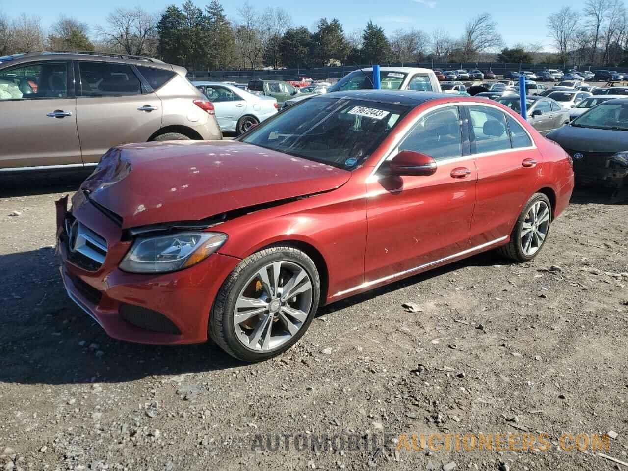 55SWF4JB4GU151255 MERCEDES-BENZ C-CLASS 2016