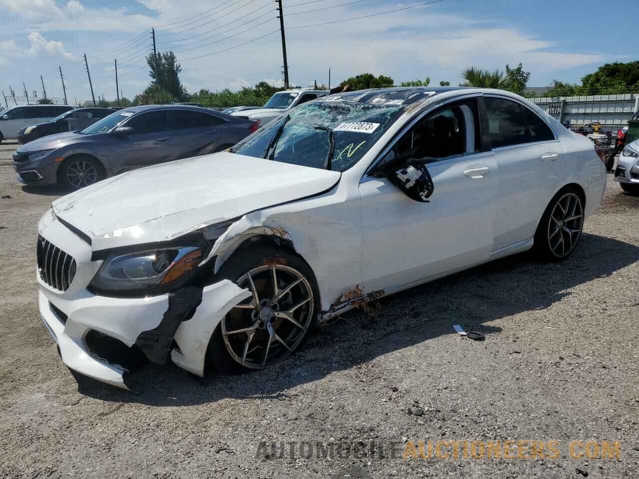 55SWF4JB4GU154673 MERCEDES-BENZ C-CLASS 2016