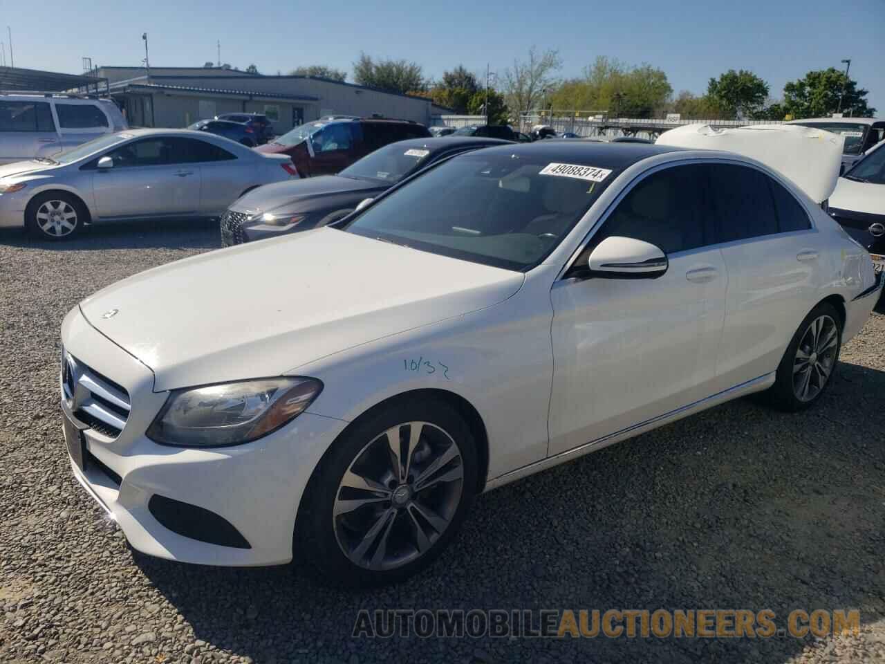 55SWF4JB4GU159517 MERCEDES-BENZ C-CLASS 2016