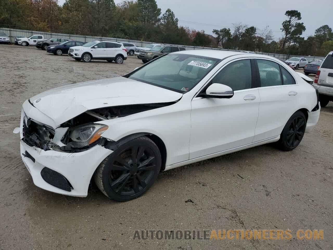 55SWF4JB4GU159971 MERCEDES-BENZ C-CLASS 2016