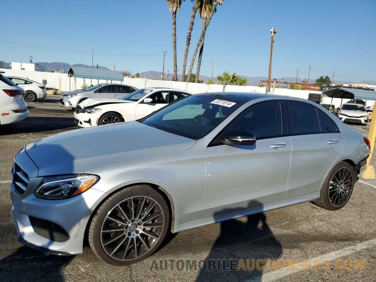 55SWF4JB4GU160876 MERCEDES-BENZ C-CLASS 2016