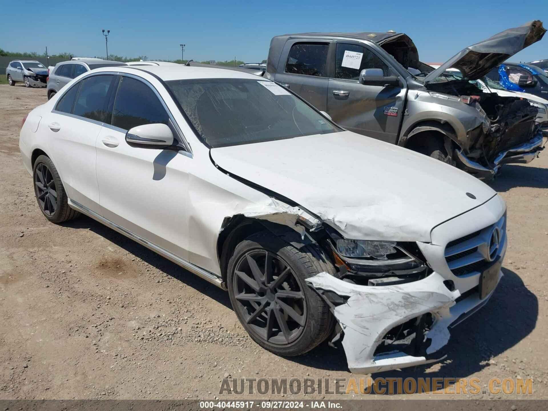 55SWF4JB4GU161350 MERCEDES-BENZ C 300 2016