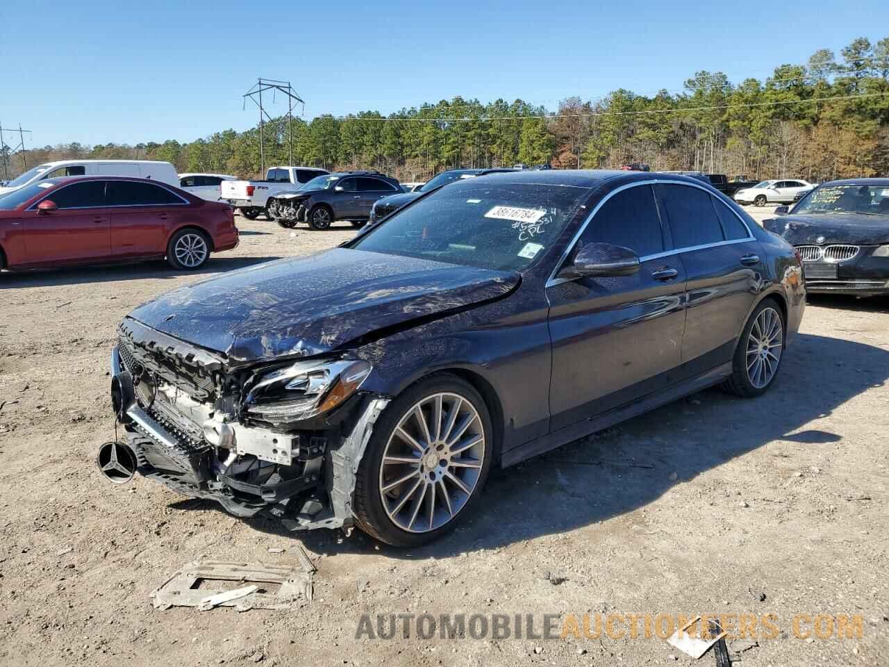 55SWF4JB4GU164278 MERCEDES-BENZ C-CLASS 2016