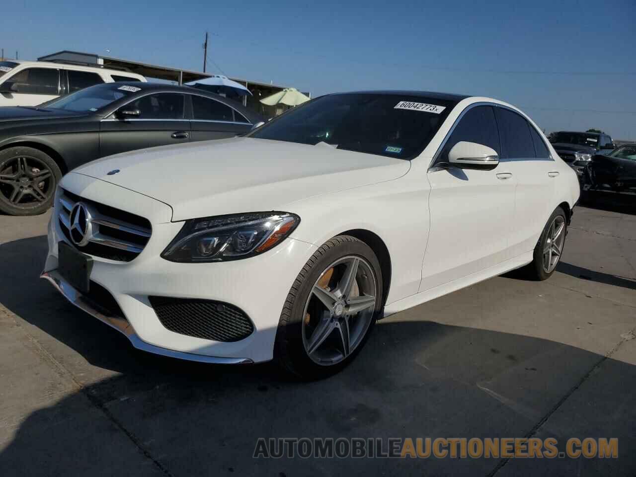 55SWF4JB4GU165091 MERCEDES-BENZ C-CLASS 2016