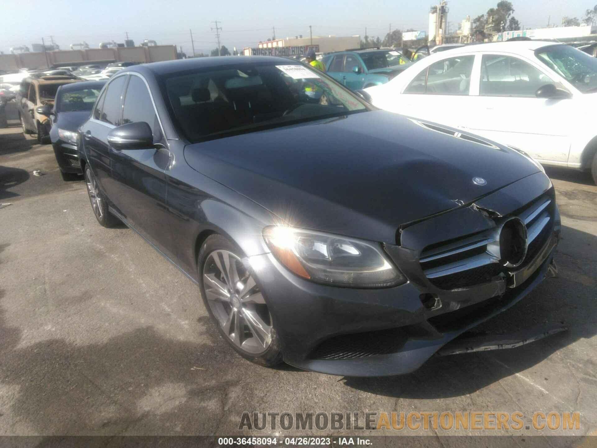 55SWF4JB4GU166662 MERCEDES-BENZ C-CLASS 2016