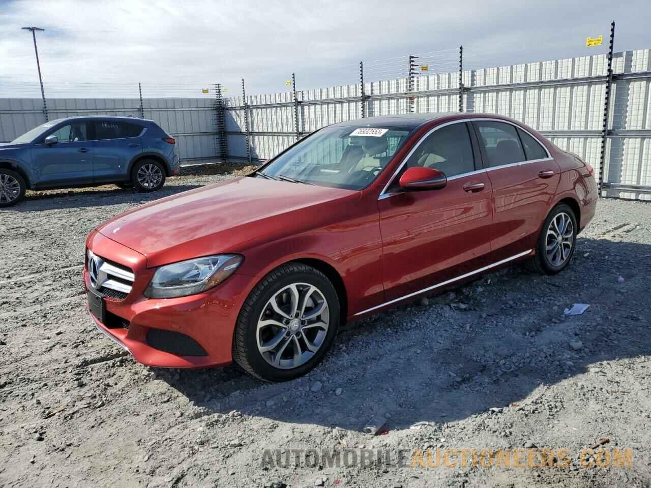 55SWF4JB4GU168539 MERCEDES-BENZ C-CLASS 2016