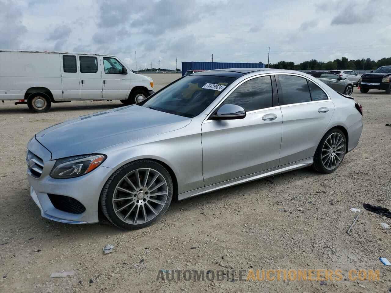 55SWF4JB4GU168654 MERCEDES-BENZ C-CLASS 2016