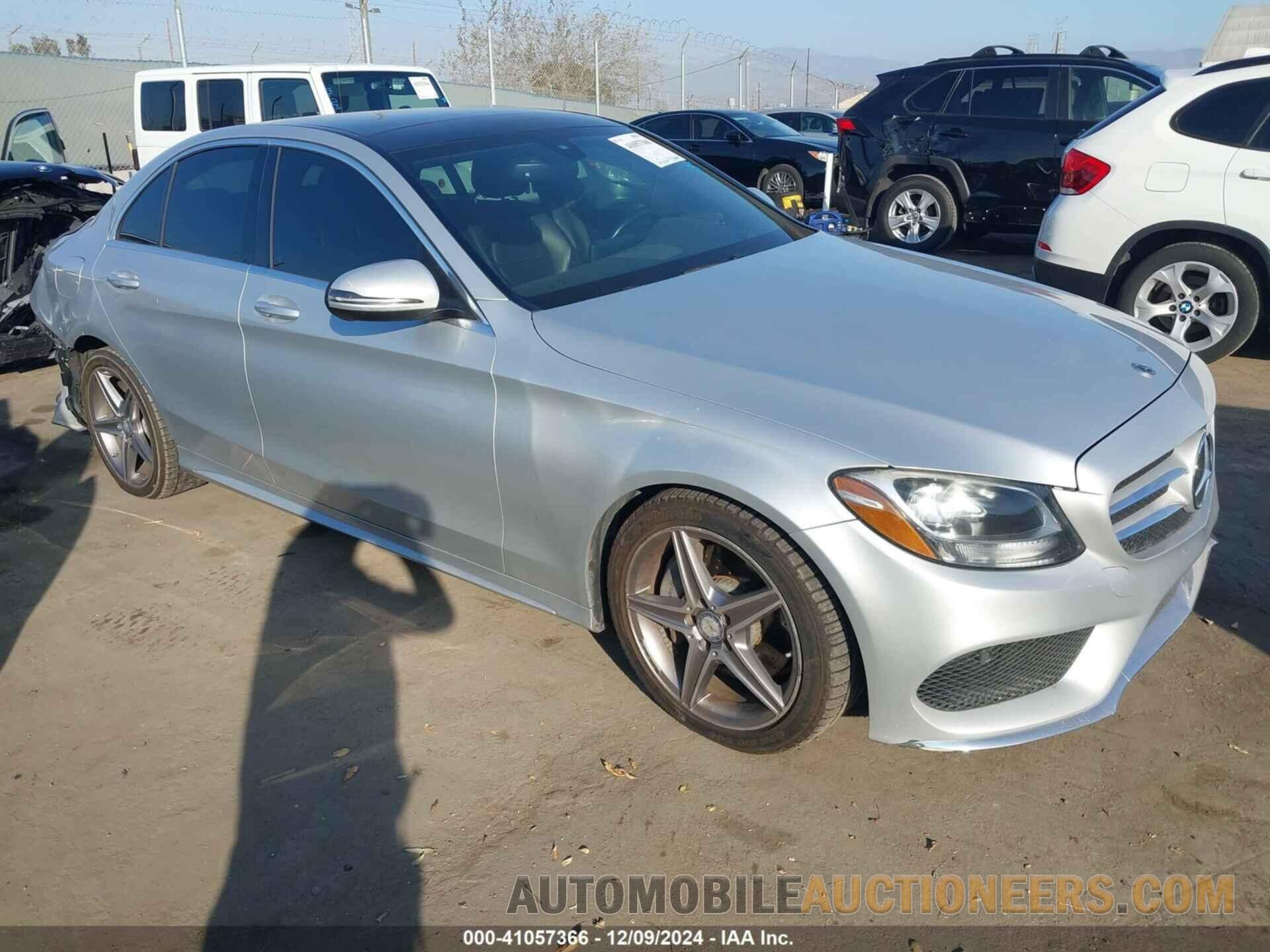 55SWF4JB4GU169478 MERCEDES-BENZ C-CLASS 2016