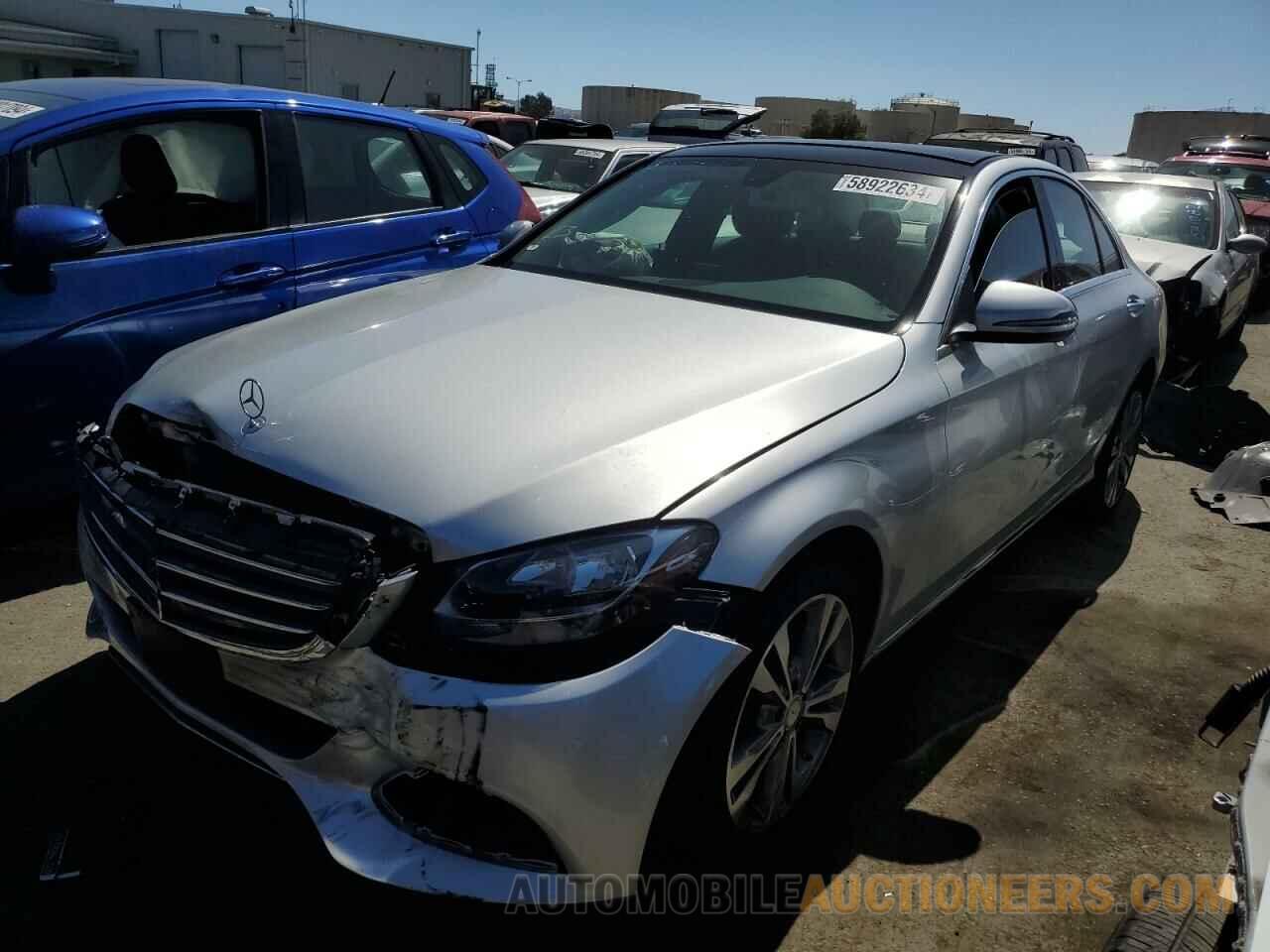 55SWF4JB4GU170291 MERCEDES-BENZ C-CLASS 2016