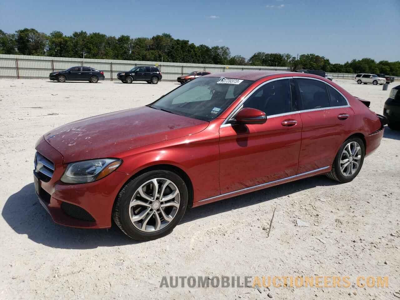 55SWF4JB4GU174292 MERCEDES-BENZ C-CLASS 2016