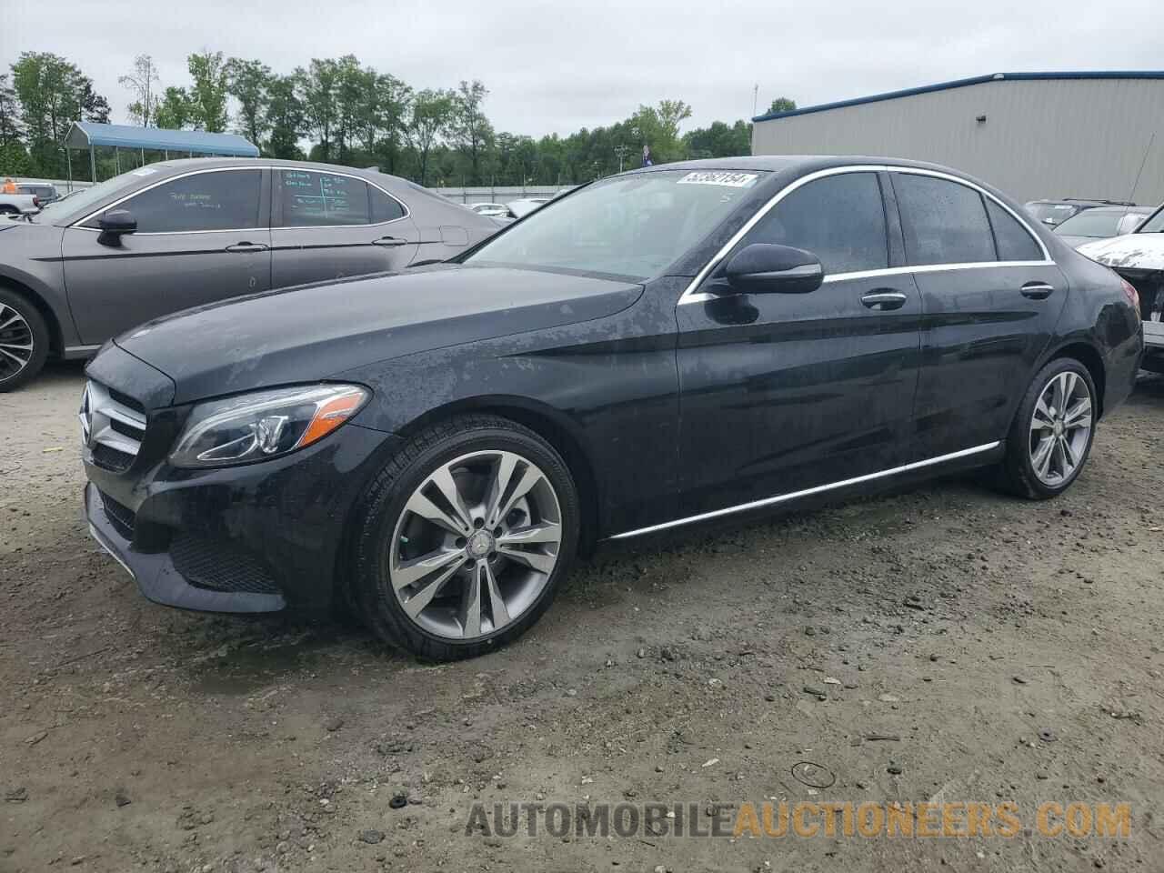 55SWF4JB4GU177399 MERCEDES-BENZ C-CLASS 2016