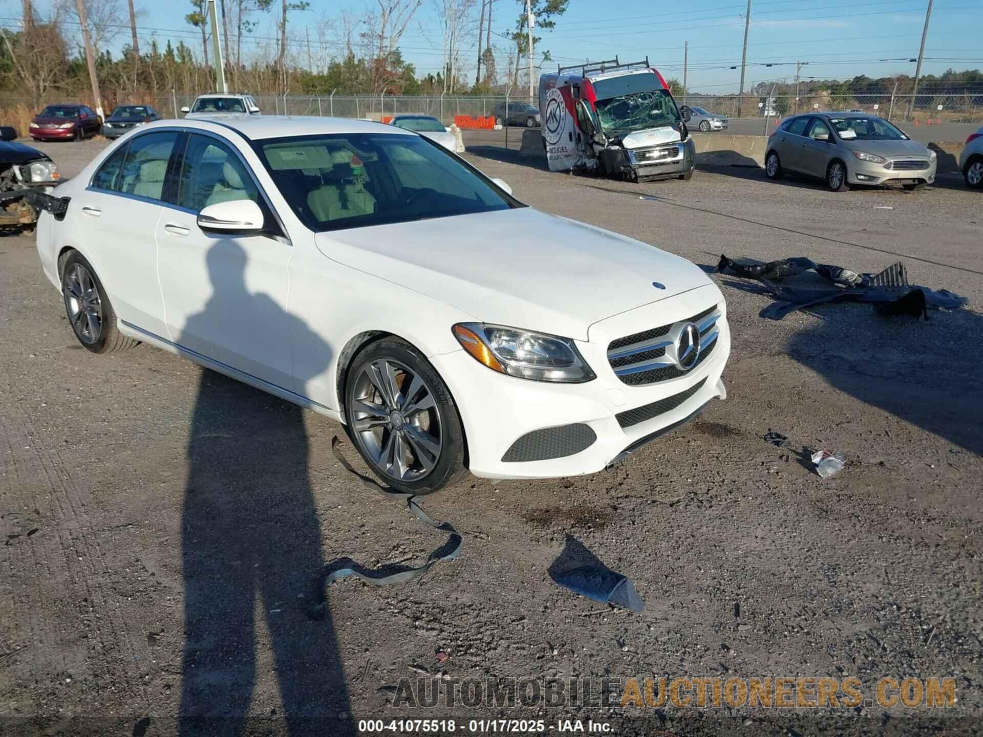 55SWF4JB4GU178374 MERCEDES-BENZ C-CLASS 2016