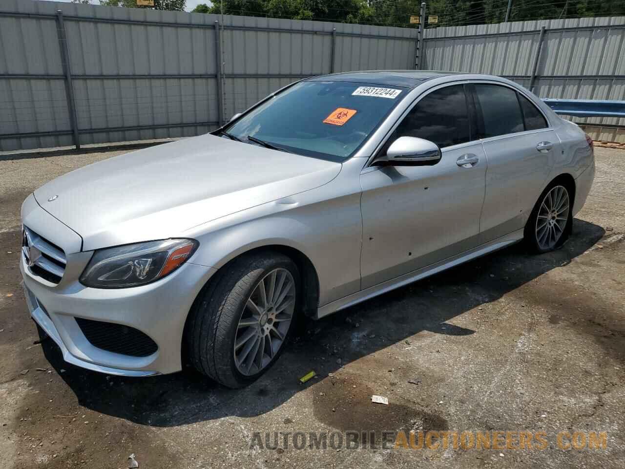 55SWF4JB4HU185360 MERCEDES-BENZ C-CLASS 2017