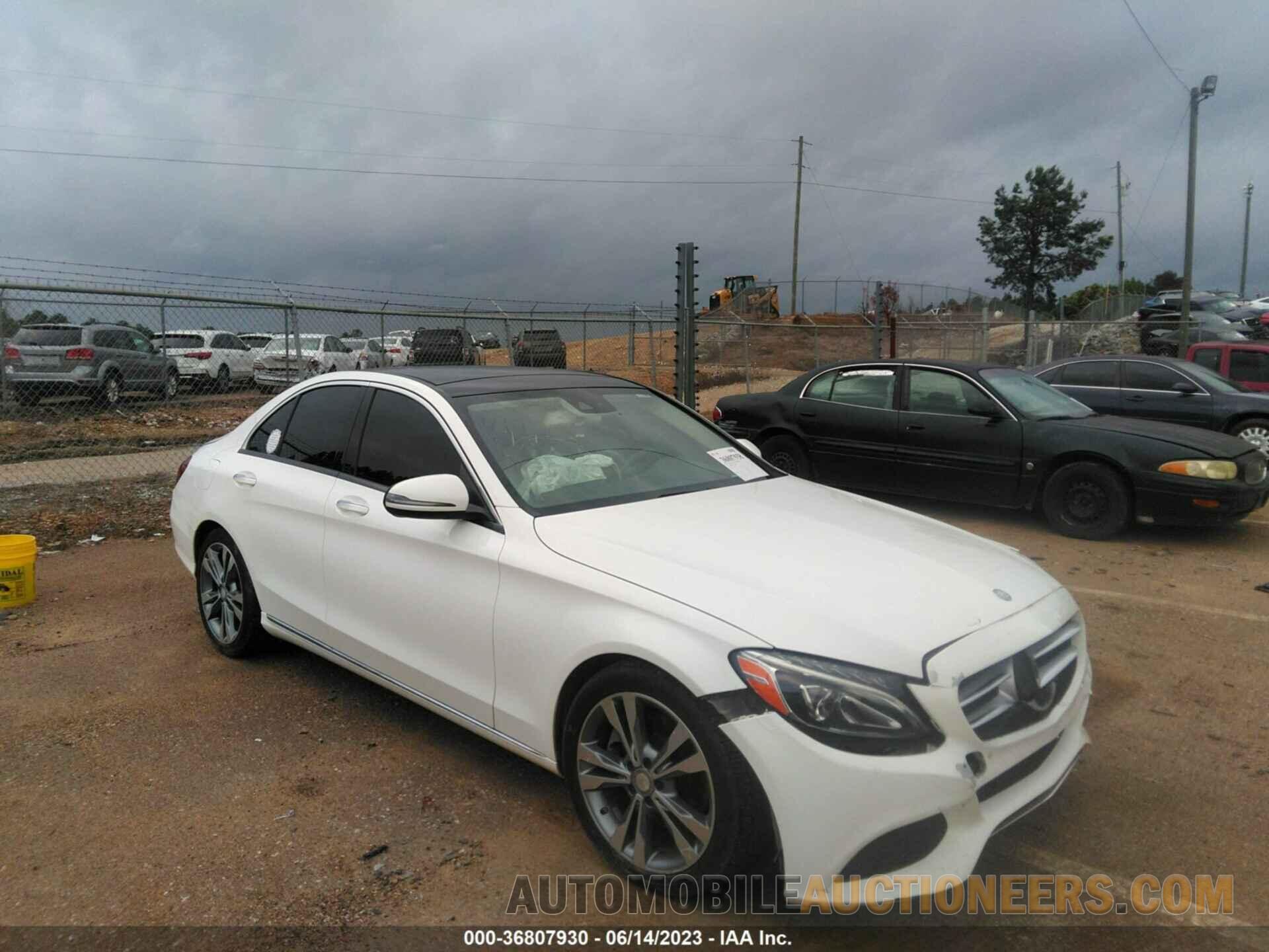 55SWF4JB4HU188744 MERCEDES-BENZ C-CLASS 2017