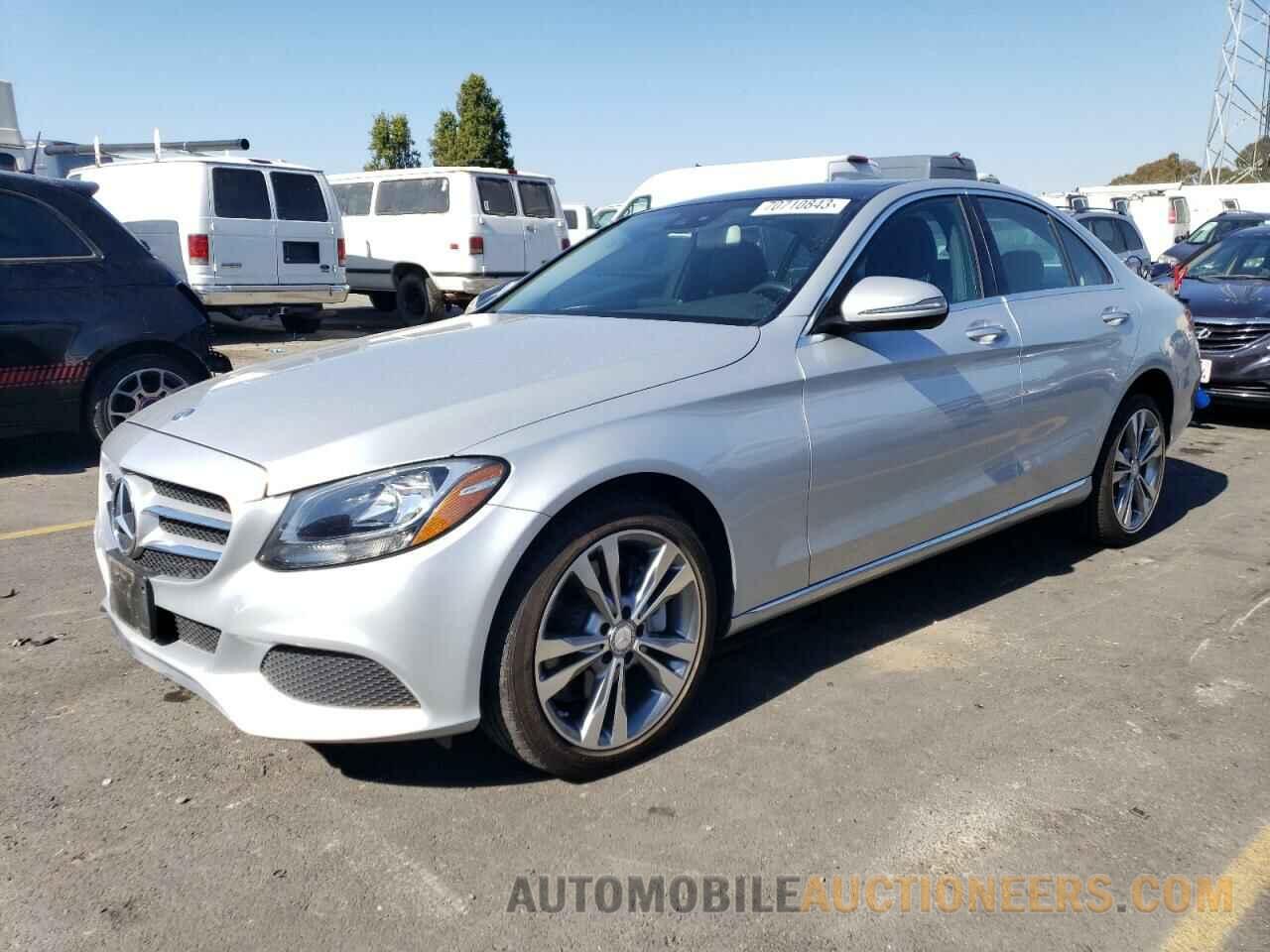 55SWF4JB4HU195578 MERCEDES-BENZ C-CLASS 2017