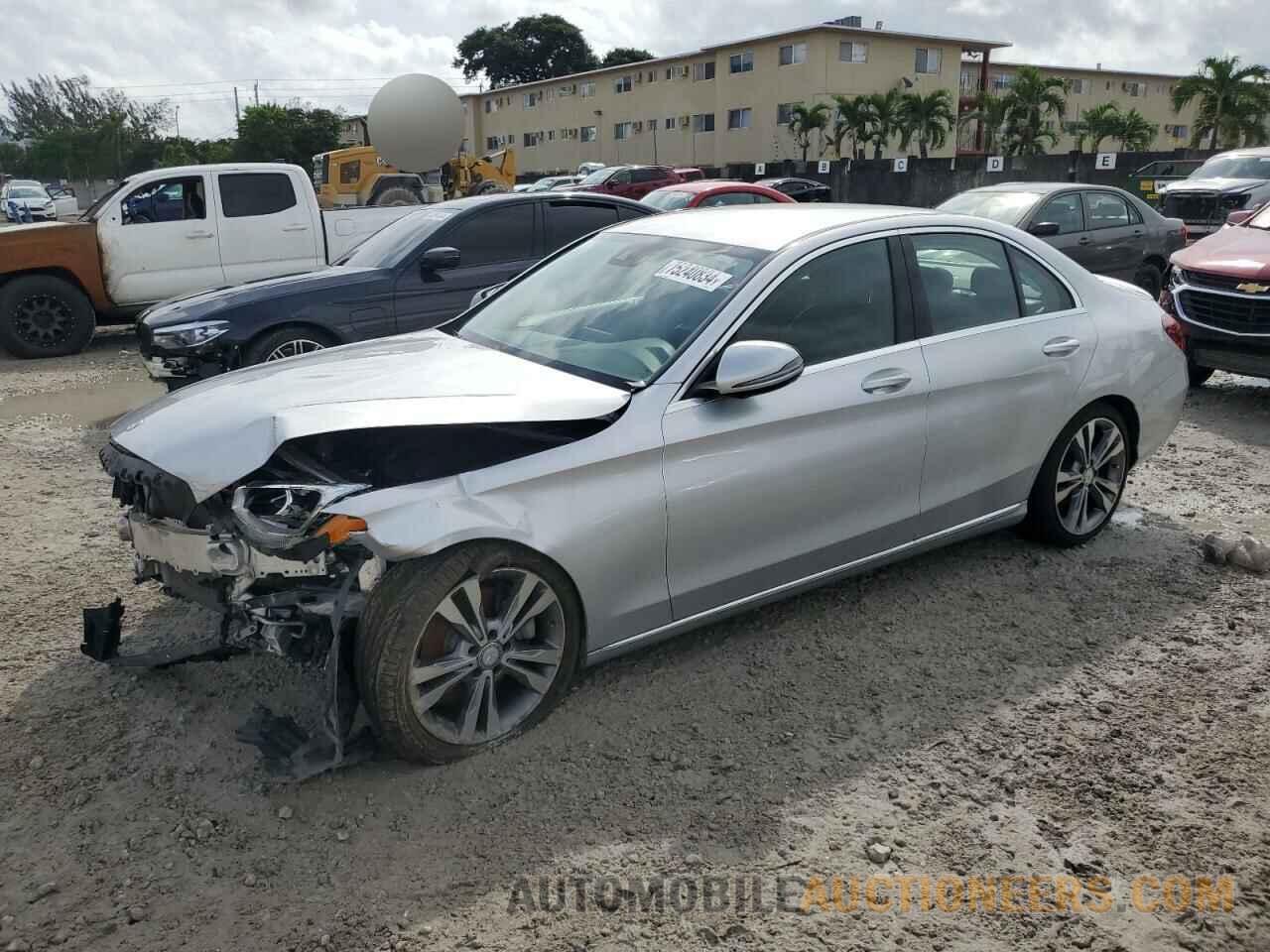 55SWF4JB4HU198271 MERCEDES-BENZ C-CLASS 2017